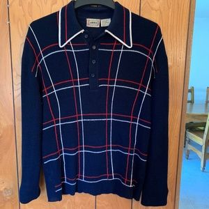 Vintage Collared Knitted Sweater